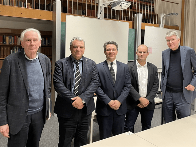 Constitucionalista Saul Tourinho Leal encerra pós-doc na Alemanha