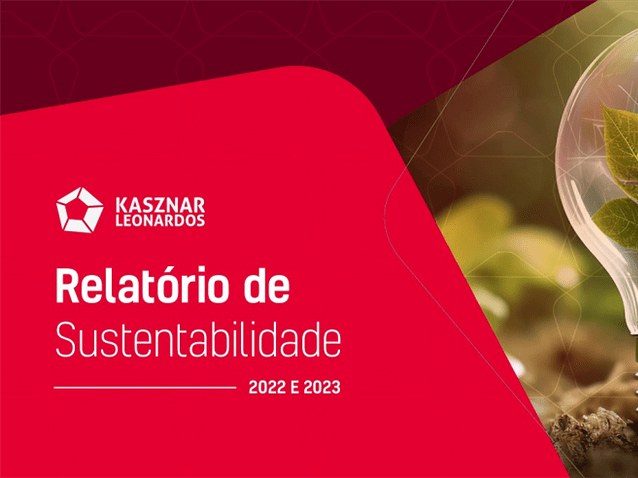 Kasznar Leonardos divulga relatório de sustentabilidade Kasznar Leonardos divulga relatório de sustentabilidade