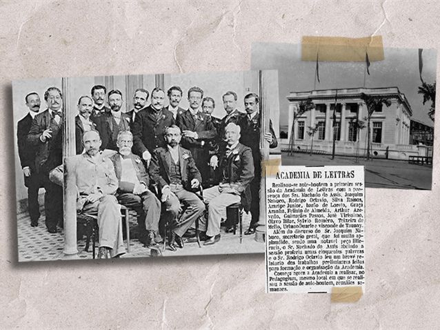 (Imagem: ABL/Gazeta de Notícias/Instituto Moreira Salles/Arte Migalhas) (Imagem: ABL/Gazeta de Notícias/Instituto Moreira Salles/Arte Migalhas)