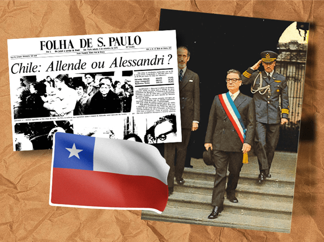 (Imagem: Folha de São Paulo/Biblioteca del Congreso Nacional de Chile/Arte Migalhas) (Imagem: Folha de São Paulo/Biblioteca del Congreso Nacional de Chile/Arte Migalhas)
